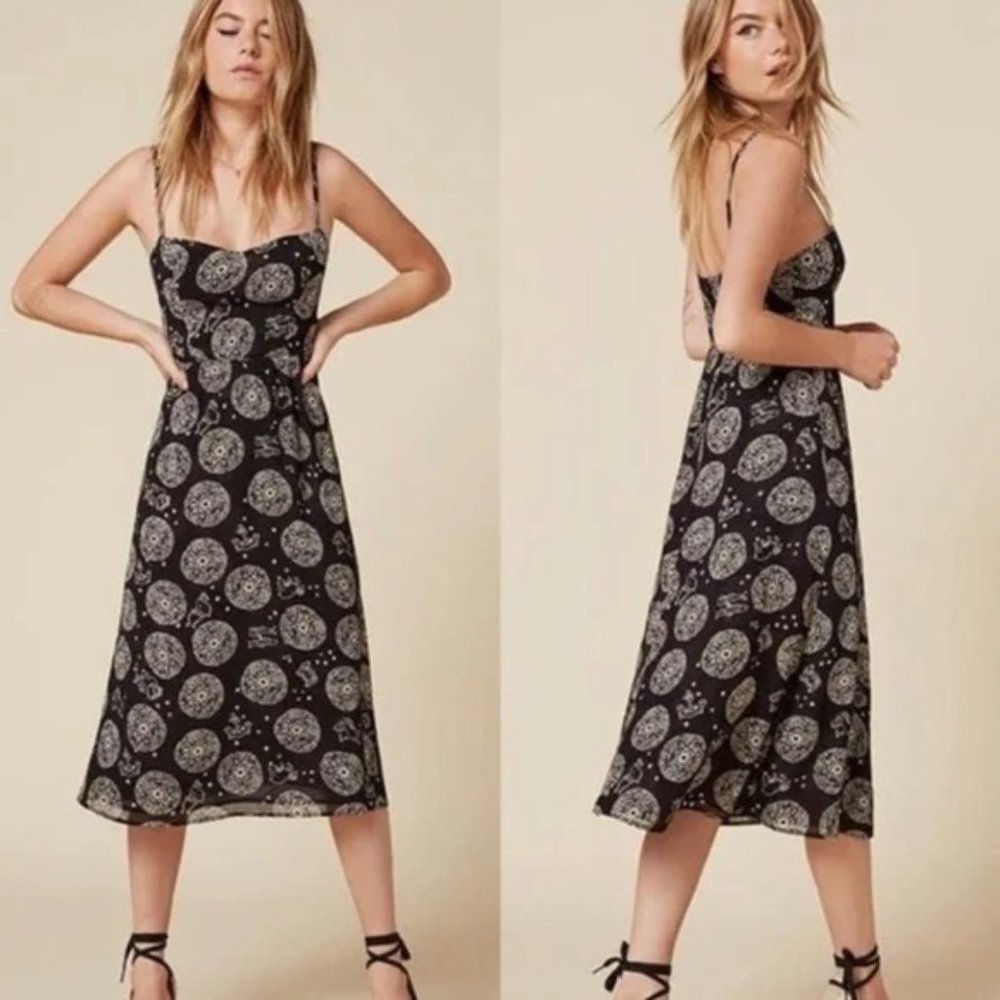 Reformation Zodiac Midi Dress Size 2